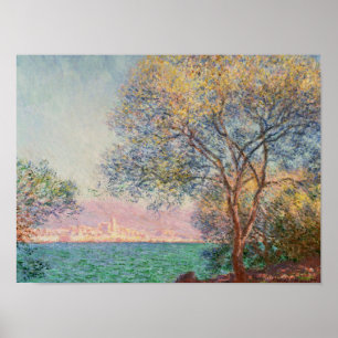 Antibes in the Morning Poster