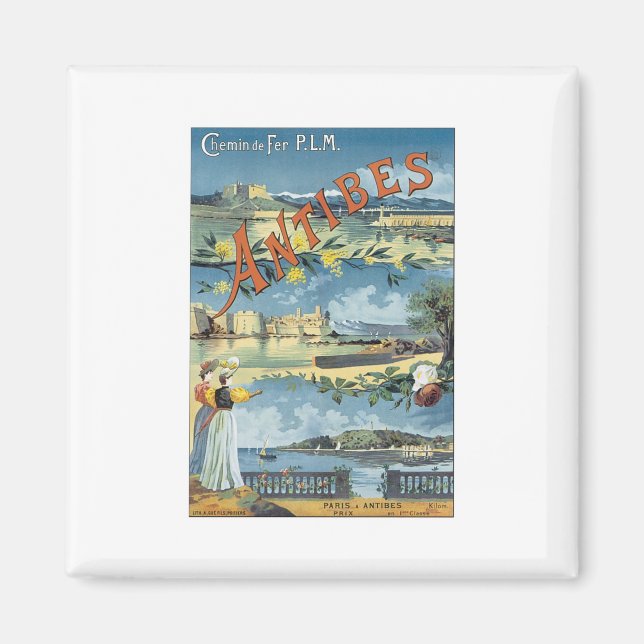 Antibes Magnet (Front)