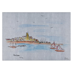 Antibes on the Mediterranean, France Cutting Board