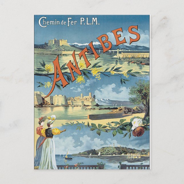 Antibes Postcard (Front)