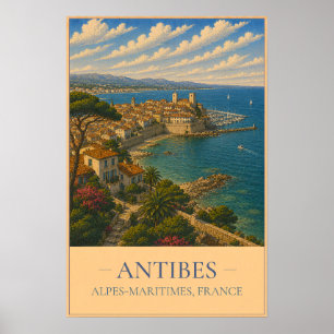 Antibes Poster