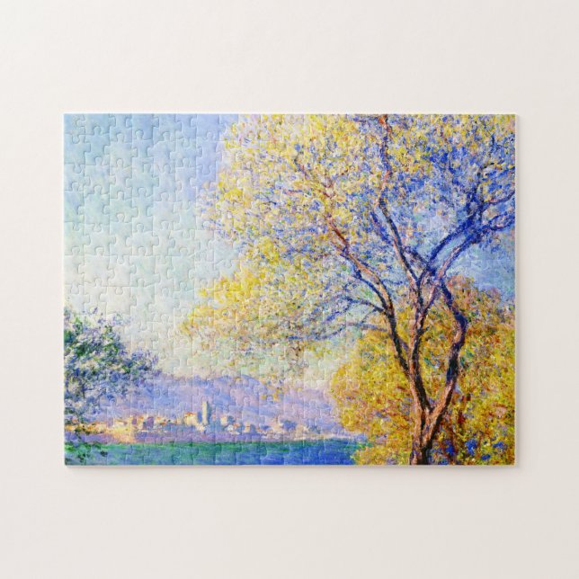 Antibes Seen from the Salis Gardens Claude Monet Jigsaw Puzzle (Horizontal)