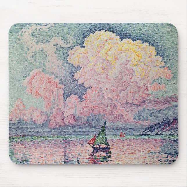 Antibes, the Pink Cloud, 1916 Mouse Mat (Front)