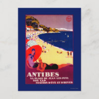 Antibes Vintage PosterEurope