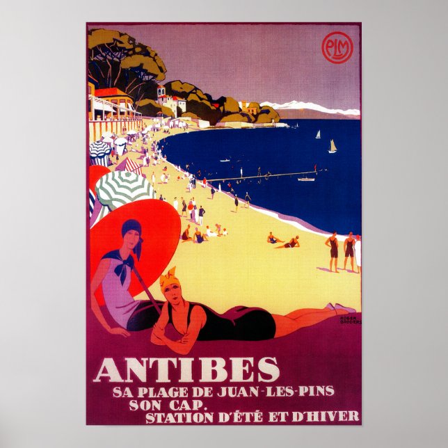 Antibes Vintage PosterEurope Poster (Front)