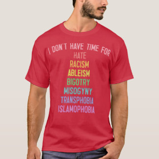 AntiBigotry FadedStyle Typography Design T-Shirt