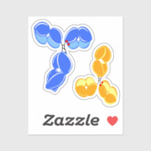 Antibody drug conjugate DAR2 blue/yellow