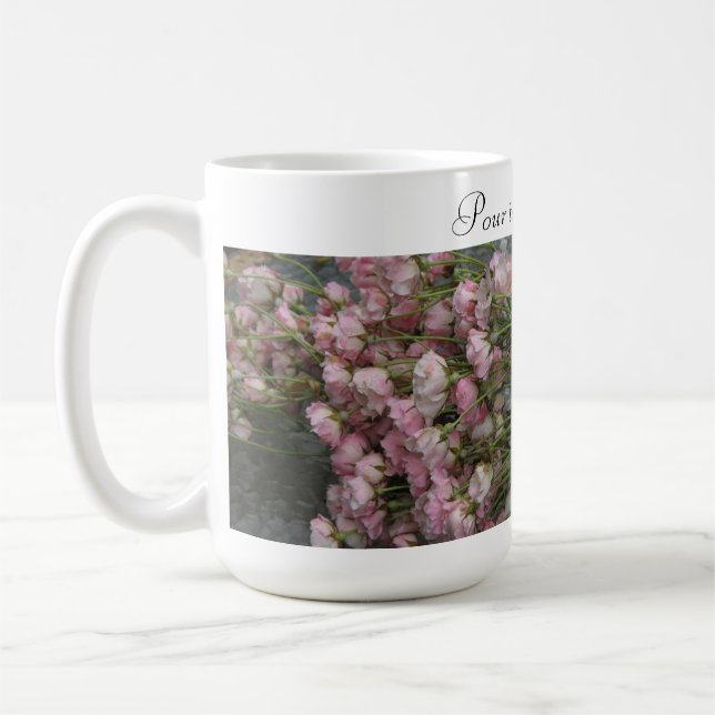 Antic Roses Coffee Mug (Left)