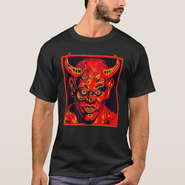 Antichrist Devil Satanist Demon Hell Satan T-Shirt (Front)