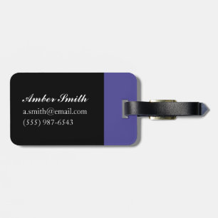 Anticipation 2001 luggage tag
