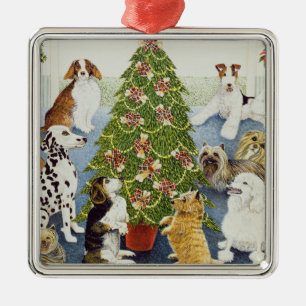 Anticipation Metal Tree Decoration