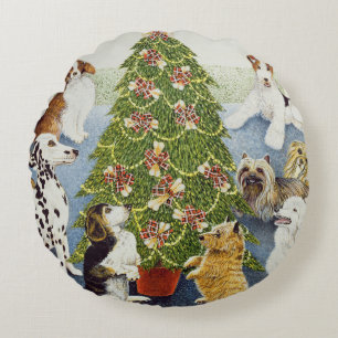 Anticipation Round Cushion