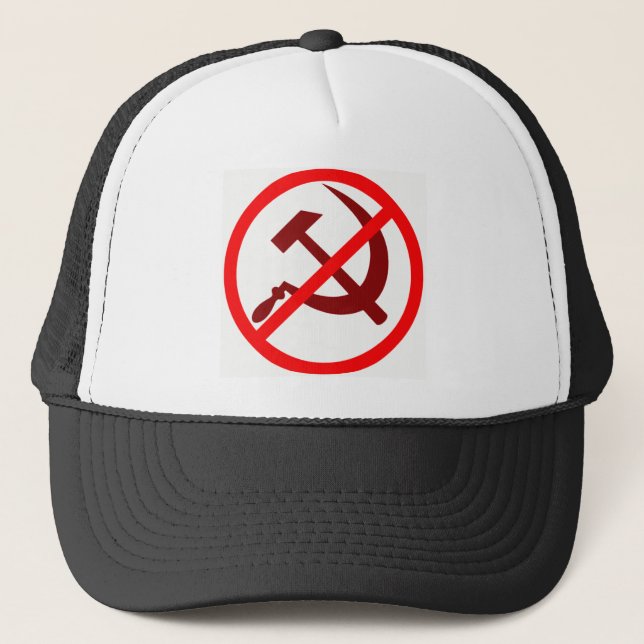 anticommunist trucker hat (Front)