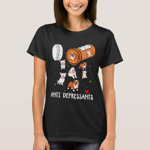 Antidepressant Pitbull Dog Shirt Cute Dog Lovers G