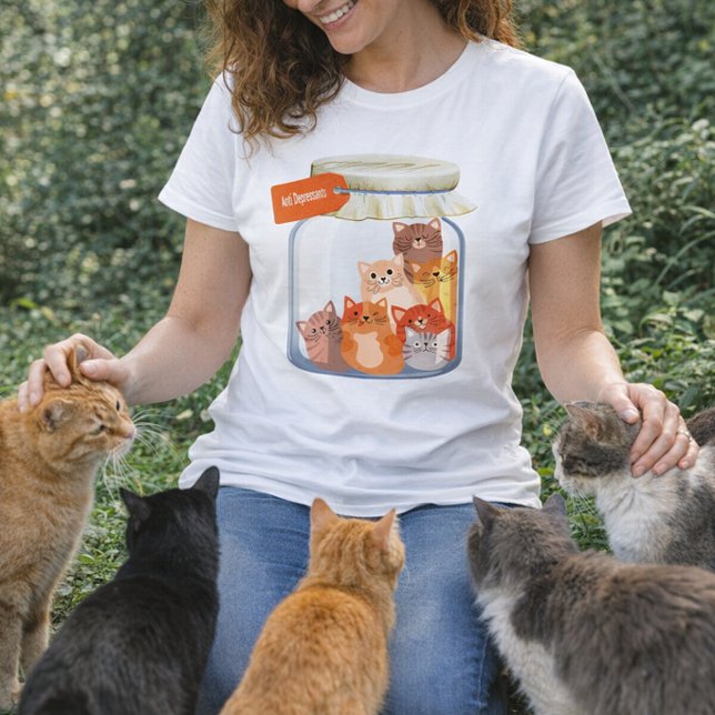 Antidepressants Cats T-Shirt (Creator Uploaded)