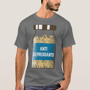 Antidepressants, Love Pitbull Smile, Dog Is Love P T-Shirt