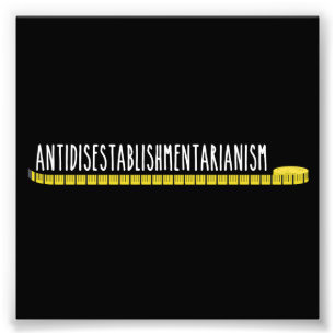 Antidisestablishmentarianism Longest Word Photo Print