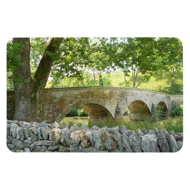 Antietam: Burnside's Bridge Photo Magnet (Horizontal)
