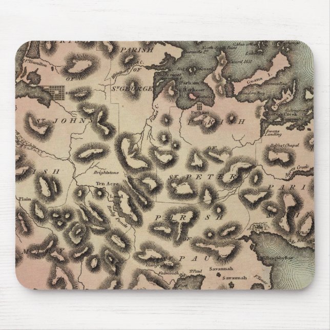 Antigua 2 mouse mat (Front)