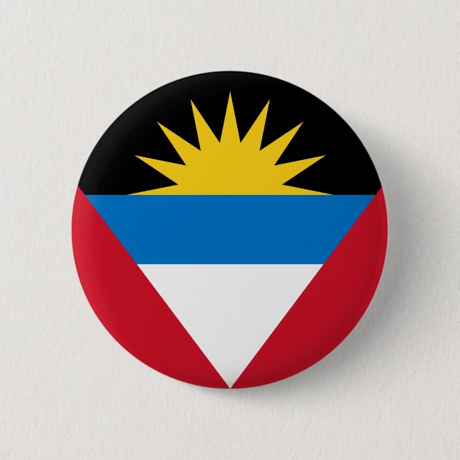 antigua and barbuda flag button  (Front)
