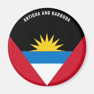 Antigua and Barbuda Flag Charming Patriotic Magnet