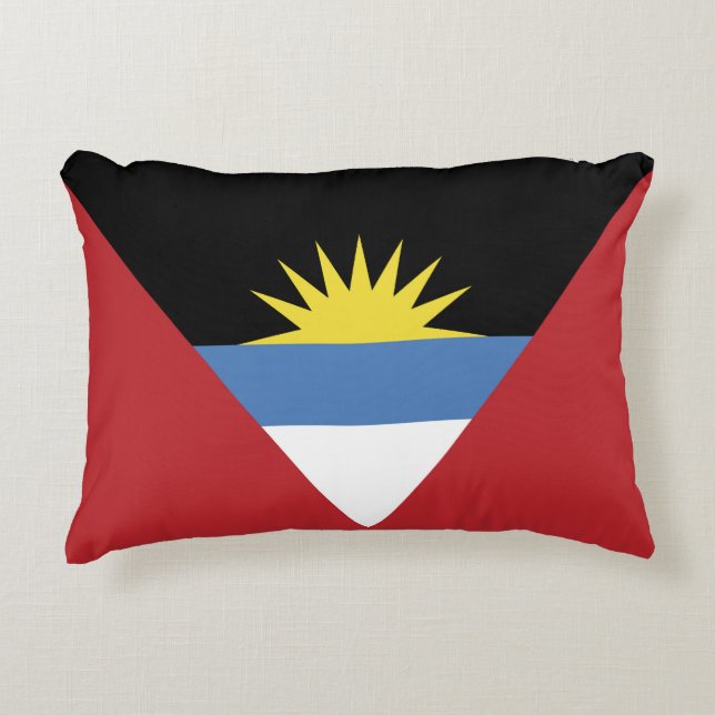 Antigua and Barbuda flag Decorative Cushion (Front)