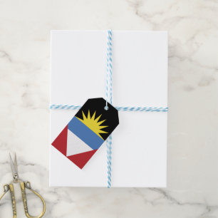Antigua and Barbuda flag Gift Tags
