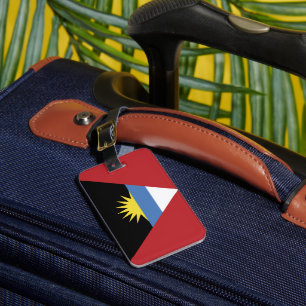 Antigua and Barbuda flag Luggage Tag