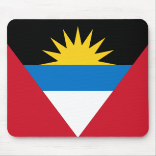Antigua and Barbuda Flag Mouse Mat