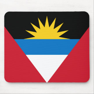 antigua and barbuda flag mousepad