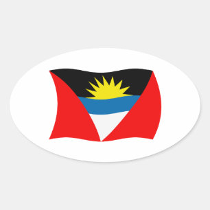 Antigua and Barbuda Flag Sticker