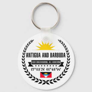 Antigua and Barbuda Key Ring