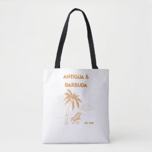 Antigua and Barbuda Luxury Shoulder Tote Bag