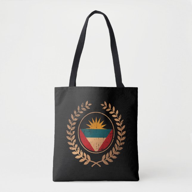Antigua and Barbuda Tote Bag (Front)