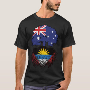 Antigua Antiguan Australian Australia Tree Roots T-Shirt