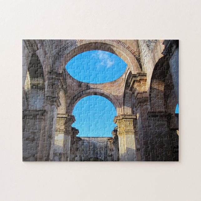 Antigua Architecture Historical Ruins. Jigsaw Puzzle (Horizontal)