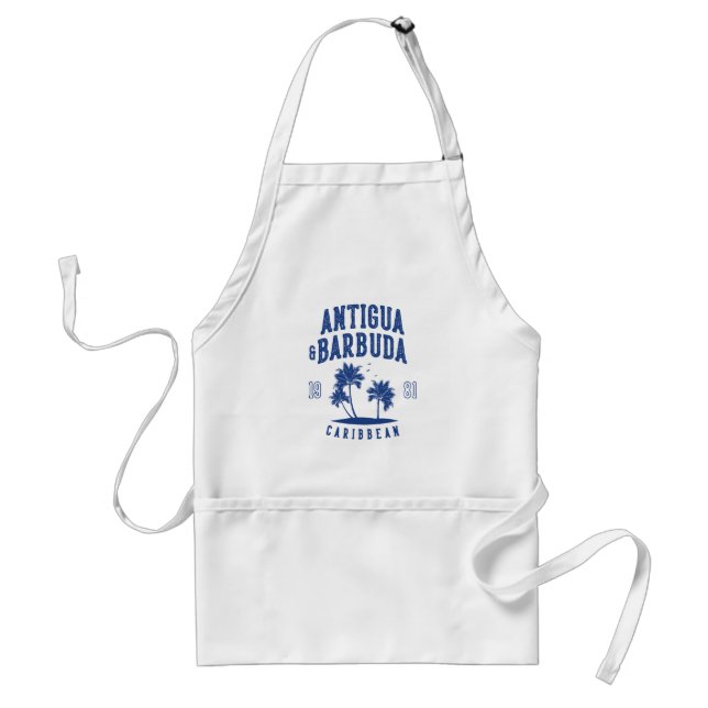 Antigua & Barbuda Caribbean Palm Tree Standard Apron (Front)