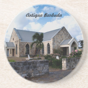 Antigua Barbuda Series--Church Coaster