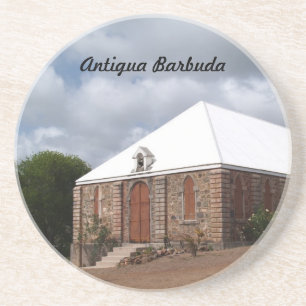 Antigua Barbuda Series--Church Coaster