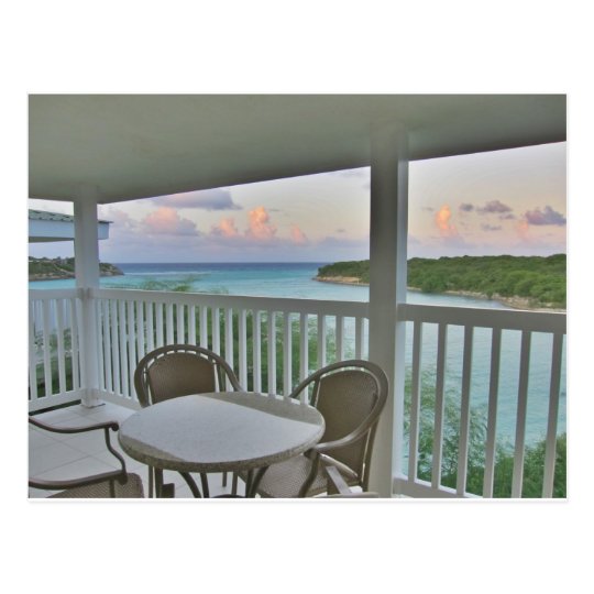 Antigua bay postcard