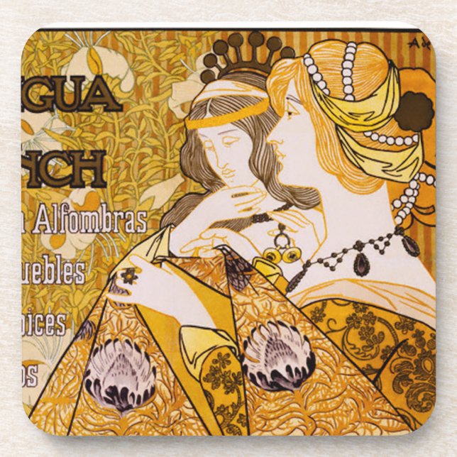 Antigua Casa Franch Coaster (Front)
