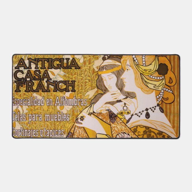 Antigua Casa Franch Desk Mat (Front)