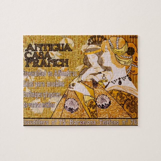 Antigua Casa Franch Jigsaw Puzzle (Horizontal)