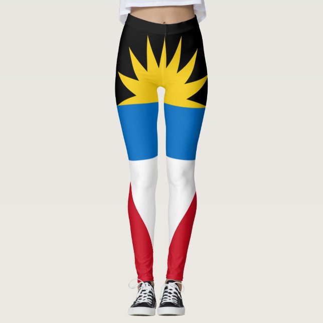 Antigua Flag full Leggings (Front)