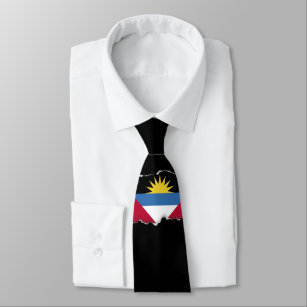 Antigua Flag Tie