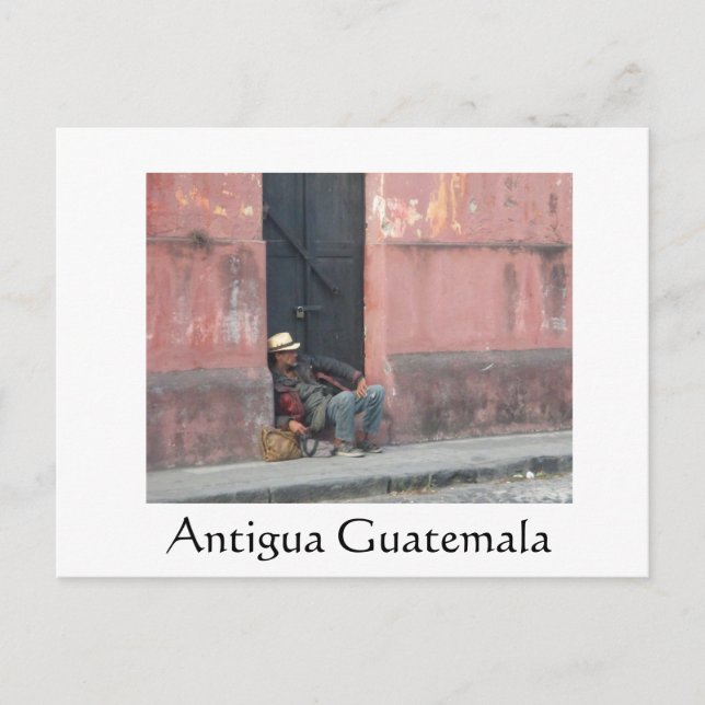 Antigua Guatemala Atmospeheric Image Postcard (Front)
