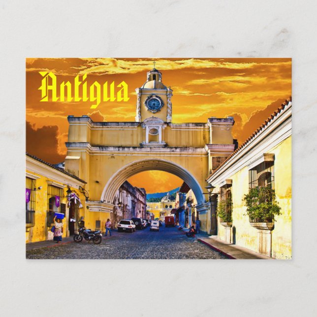 Antigua, Guatemala, Central America Postcard (Front)