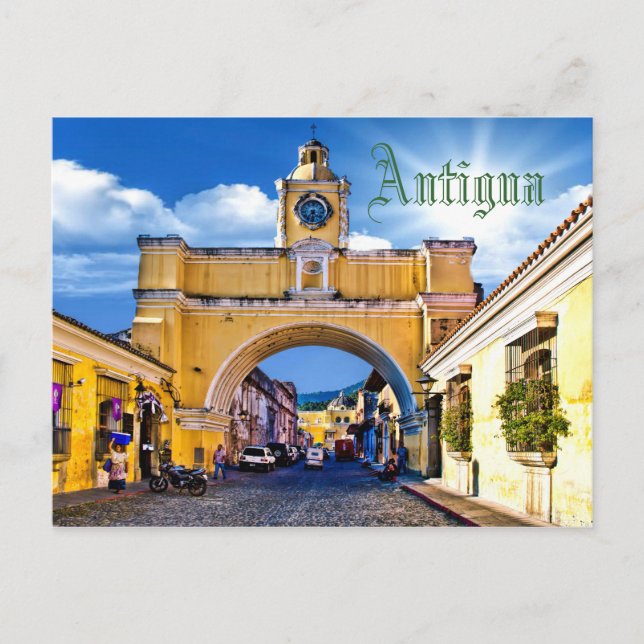 Antigua, Guatemala, Central America Postcard (Front)