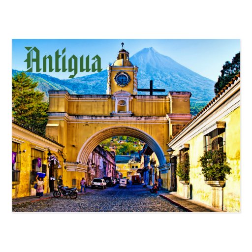 Image of Antigua, Guatemala, Central America Postcard