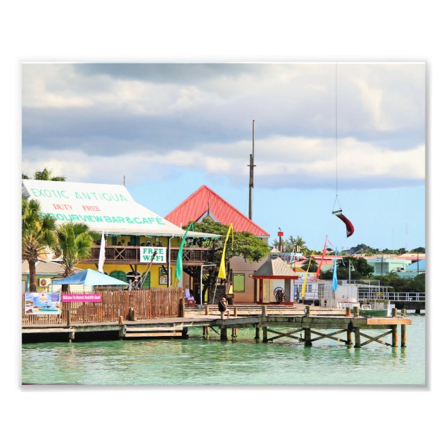 Antigua, Island in the Caribbean Photo Print (Front)